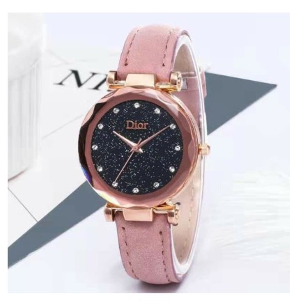 [PA] JAM TANGAN WANITA ANALOG RANTAI MAGNET DIAMON IMPORT MURAH GROSIR DR031