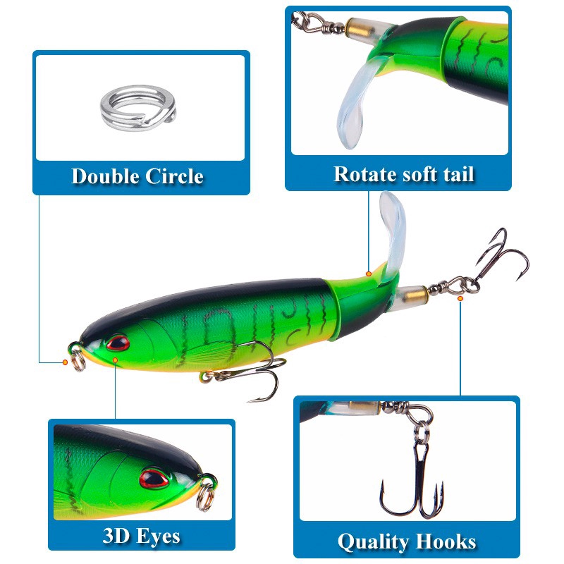 relix nusantara 35.2g/14cm Spoon Lure Whopper Plopper Popper Umpan Ikan Alat Pancing Murah VIB 3D Eyes Umpan Mancing Alat Pancing Umpan Pancing Buatan Umpan Pancing