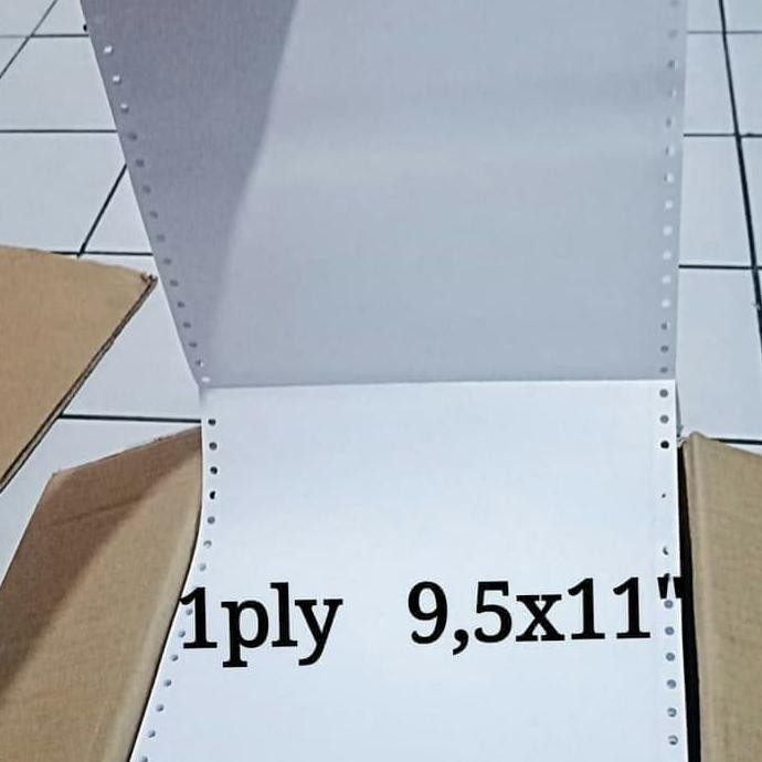 Kertas Continuous form 9 1/2 X 11 1 ply