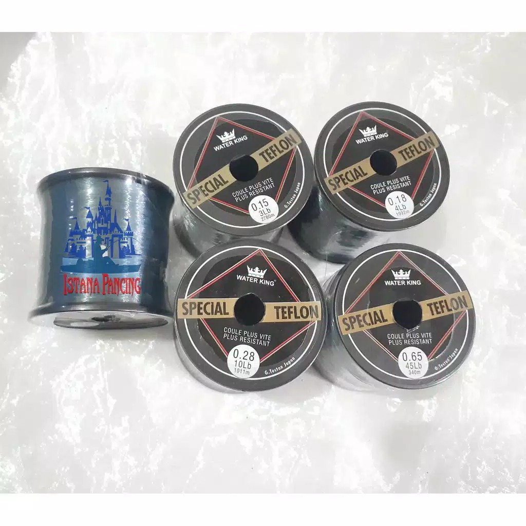 SENAR WATER KING SPECIAL TEFLON 3,4,5,6,8,10,25LB SENAR PANCING