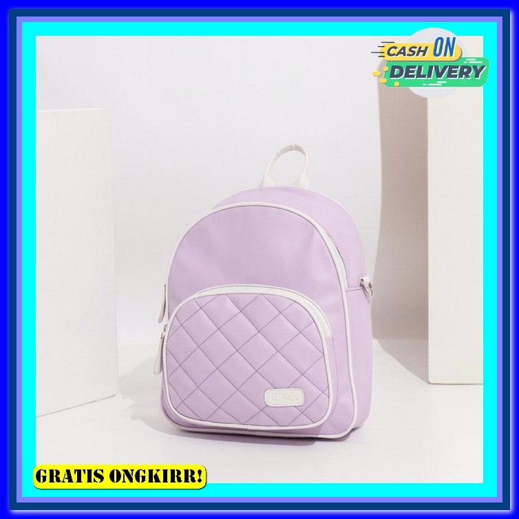 Tas  Ske Weekend Backpack  Original / Tas Sekolah  Backpack Tas Sekolah Cewek  Lova.Id - Elsa - Tas 