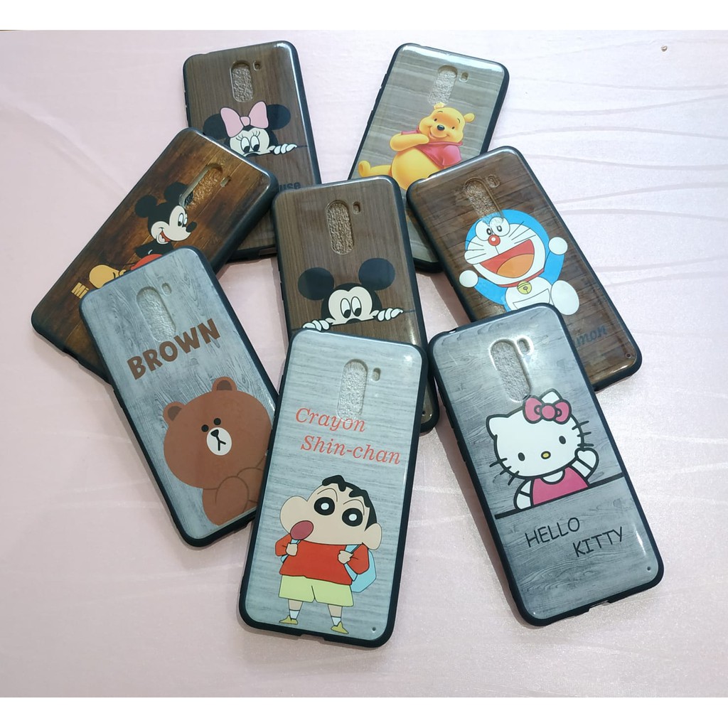 Case Animasi Lucu Karakter XIAOMI REDMI 6 6a 6 Pro/Mi a2 Lite Gambar Disney Kartun Lucu