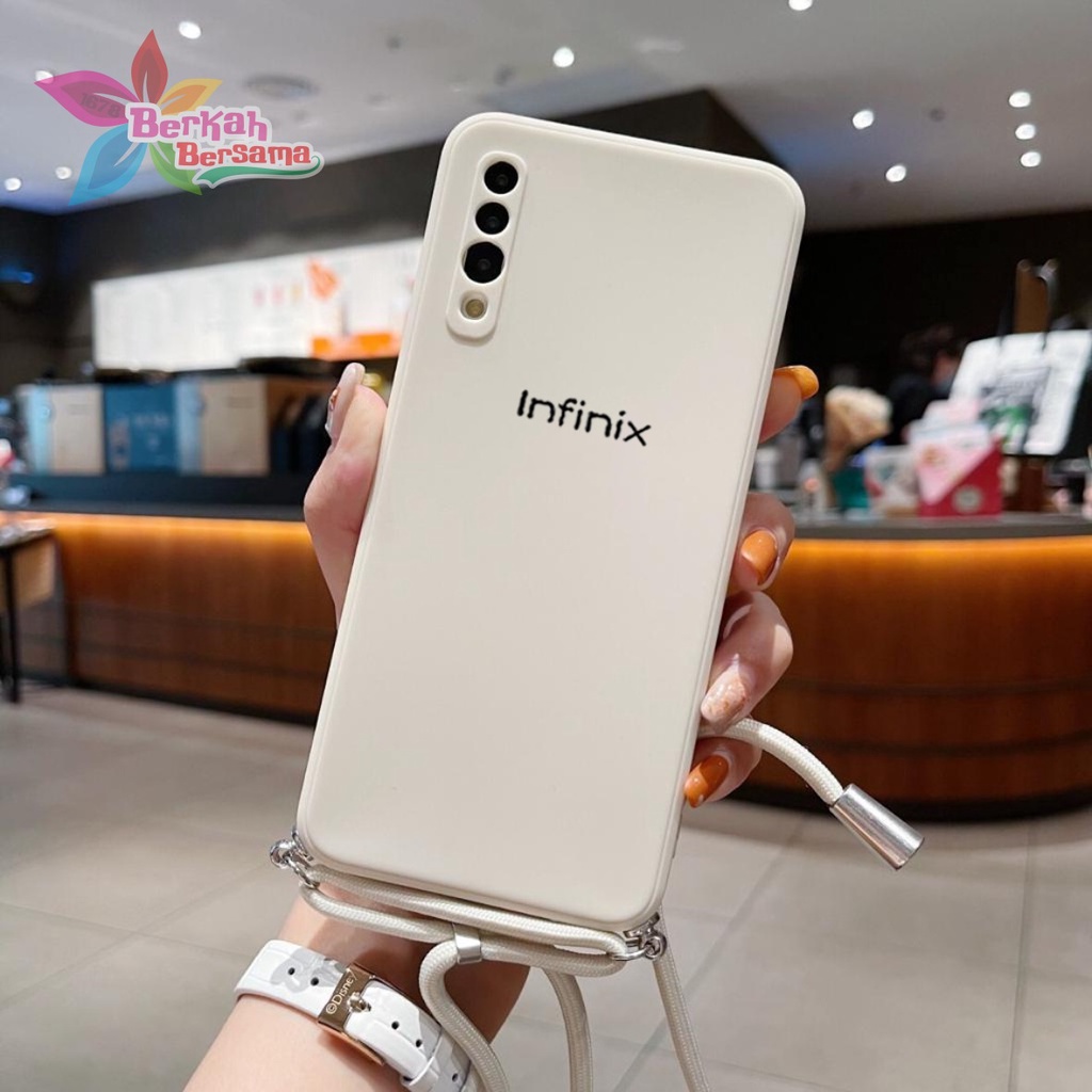 SOFTCASE SLINGCASE ORIGINAL SILIKON PELINDUNG KAMERA INFINIX HOT 8 9 10 10i PLAY BB6344