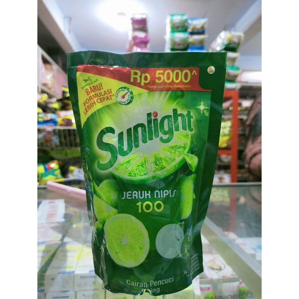 sunlight sabun cuci piring 210ml (5000)