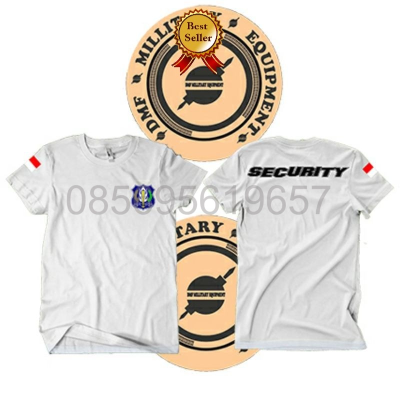 Tshirt Kaos Security Satpam Terbaru original