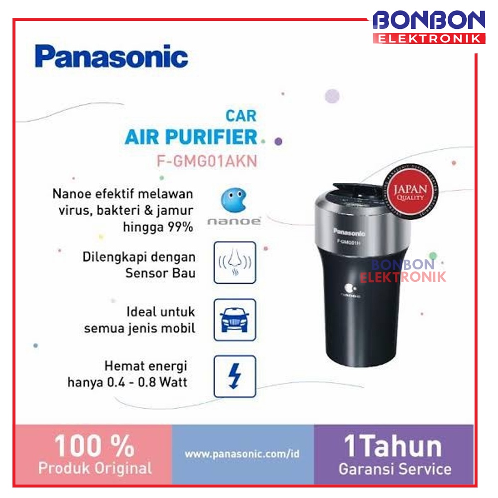 Panasonic Car Air Purifier F-GMG01A / F GMG01AKN