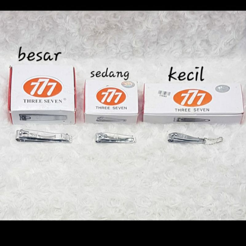 [12-24pcs] GUNTING KUKU 777 - RIGE