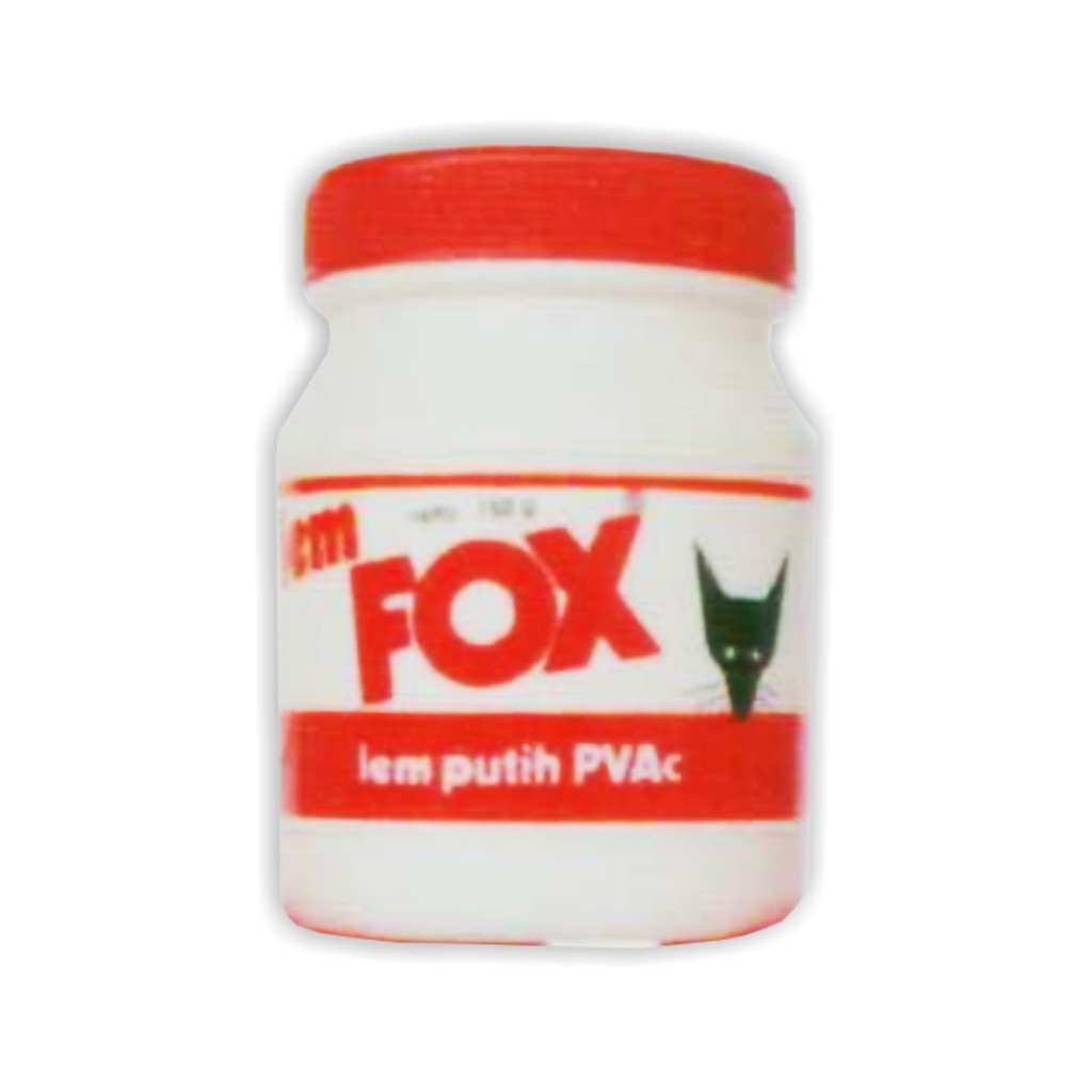 Lem Fox 150 gr - Glue 150g - Kertas &amp; Kayu 150gram PVAC