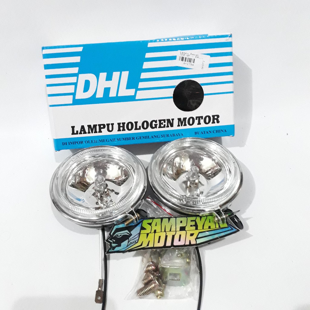 Headlamp Reflektor Lampu Depan Becak 310 WF DHL Kaca Bening