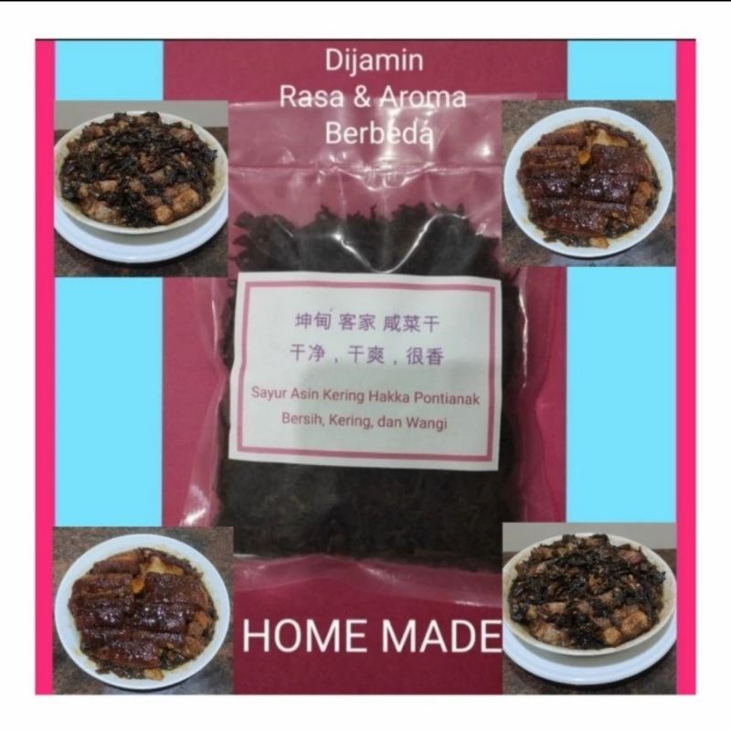 Sayur asin hakka khas Kalimantan, buat babi hong/ tun nyuk, lembut, wangi dan bersih