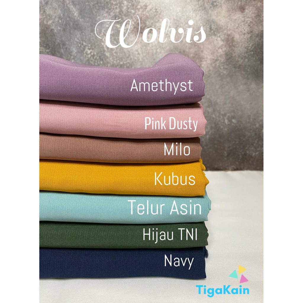 0.5 meter Kain Wolvis / Wolfis / Wool Peach