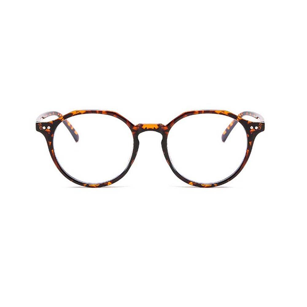 Mxbeauty Kacamata Anti Radiasi Transparan Pria Komputer Eyewear Lensa Bening Kuku Beras Gaya Korea Wanita Eyeglasses