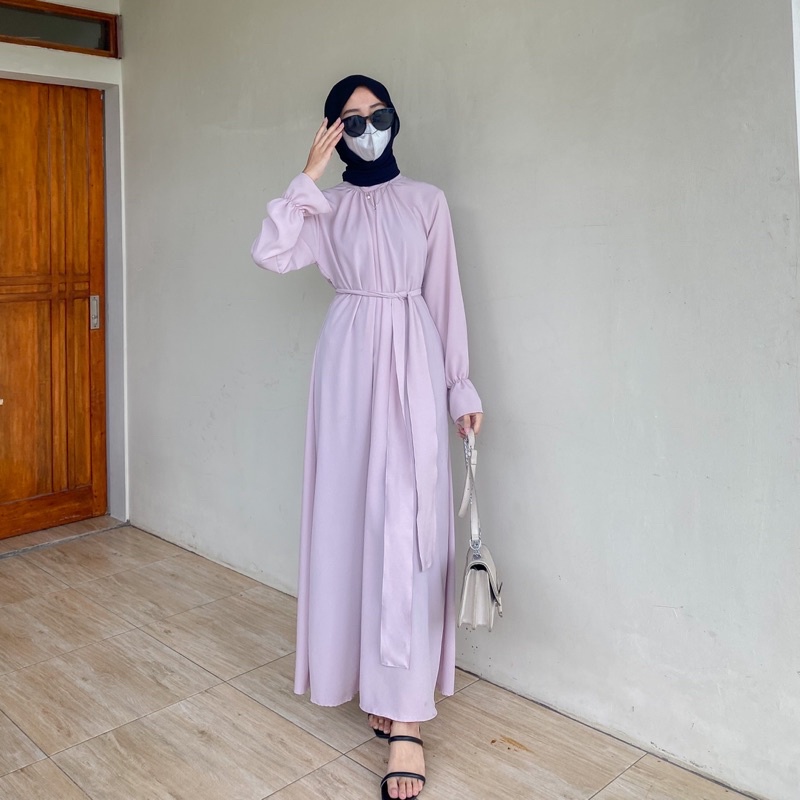 zora dress/simple dress/casual dress/dress premium crincle/dress chakira