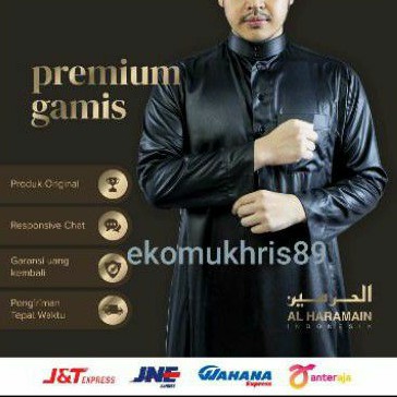 DISKON (COD)JUBAH AL HARAMAIN/GAMIS PRIA JUBAH PRIA AlHARAMAIN HARAMAIN ORIGINAL IMPORT