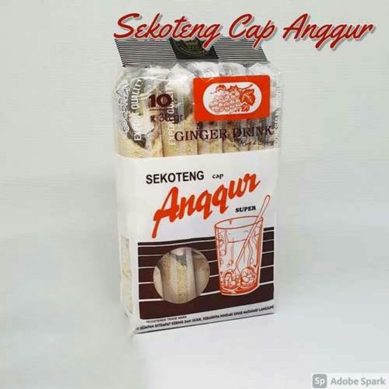 

Sekoteng Cap Anggur Minuman Herbal - kemasan 10 x 38 gram