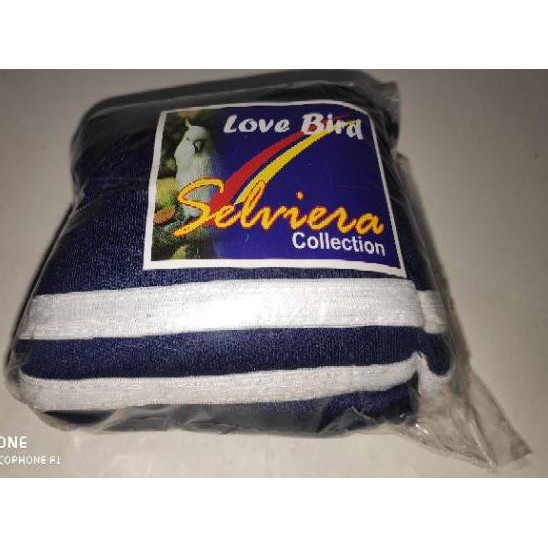 JQT Krodong Kaos Lovebird Motif Garis .