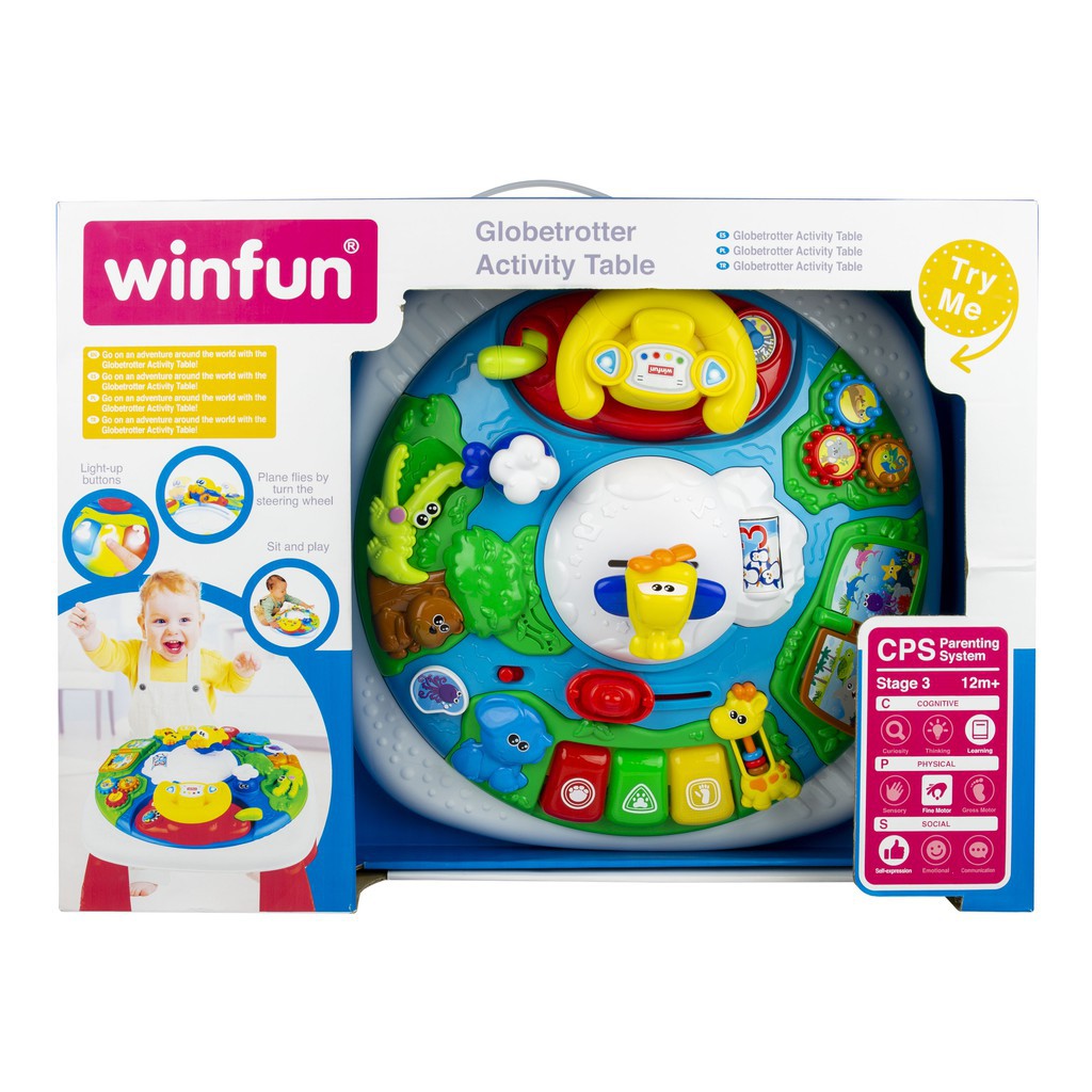 Winfun Globetrotter Activity Table