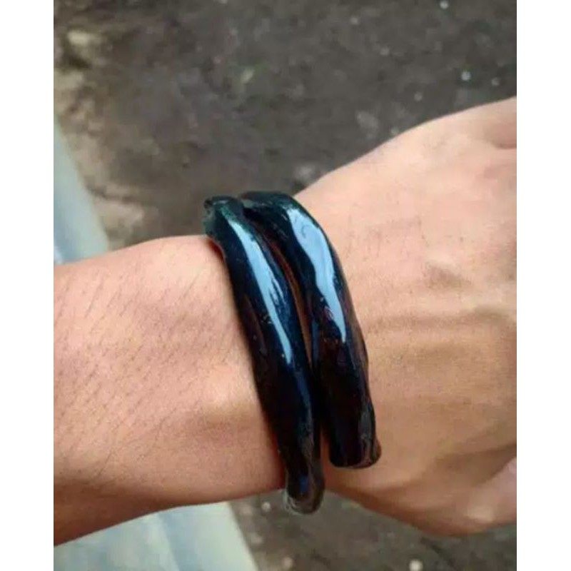 Akar Bahar hitam polos size kantoran