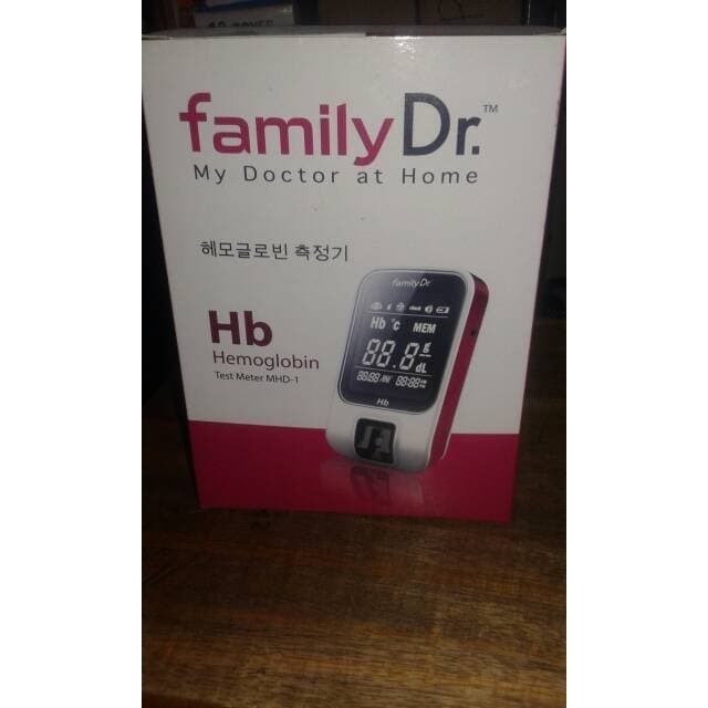 Alat Tes HB Hemoglobin Family Dr ( tanpa strip ) FamilyDr