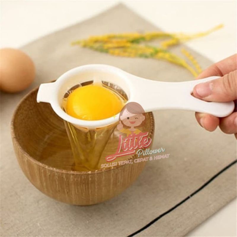 (EGG SEPARATOR) Sendok Alat Pemisah Putih Kuning Telur Telor Egg White Separator Saringan Saring