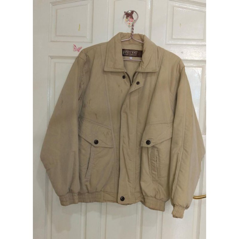 Jaket Lands'End bahan tebal