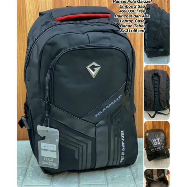 Tas Ransel Pola Garzzel Embos 2 Sap