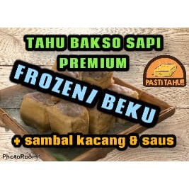 

Tahu Bakso Sapi Premium Frozen / Beku 10 pcs