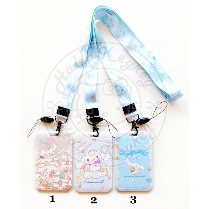 

Unik Lanyard Name Tag Nametag Id Pass Card Holder Cinnamoroll Terbatas