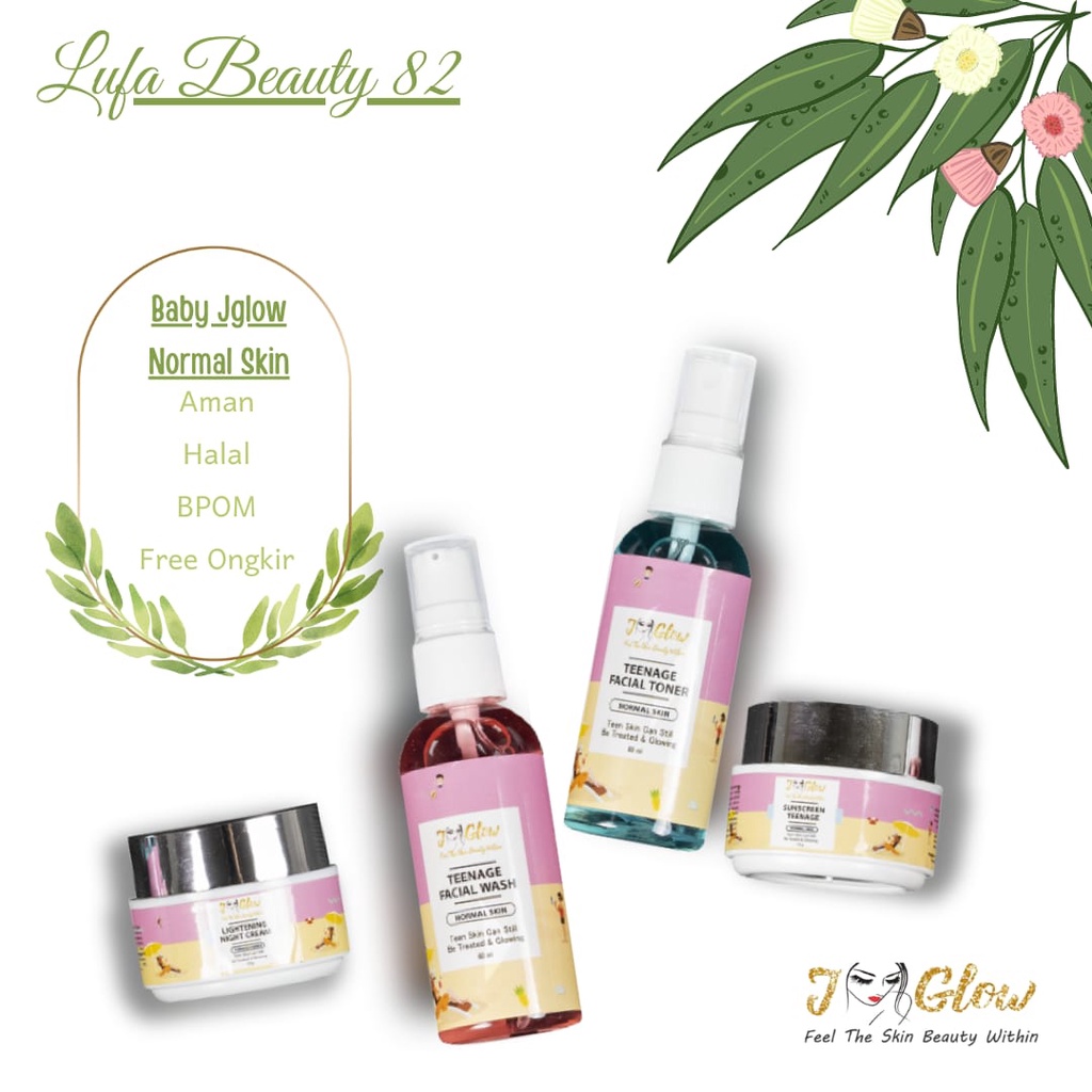 Baby J Glow normal skin/skin care untuk remaja/halal/bpom/skin care terbaik di indonesia