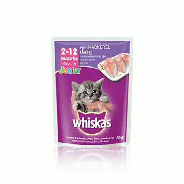 Whiskas Pouch Murah Meriah Makanan Basah Kucing Dewasa Dan Kitten