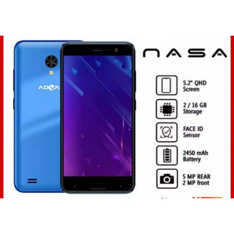 PROMO  Advan Nasa Ram 2GB/16GB Garansi Resmi