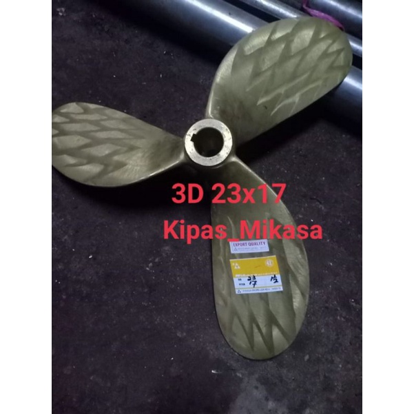 Kipas Kapal Mikasa / Propeller 3D 23x17