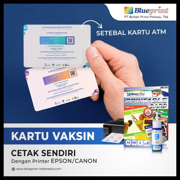 

PROMO PRINTABLE CARD WHITE / ID CARD WHITE BLUEPRINT A4 PROMO