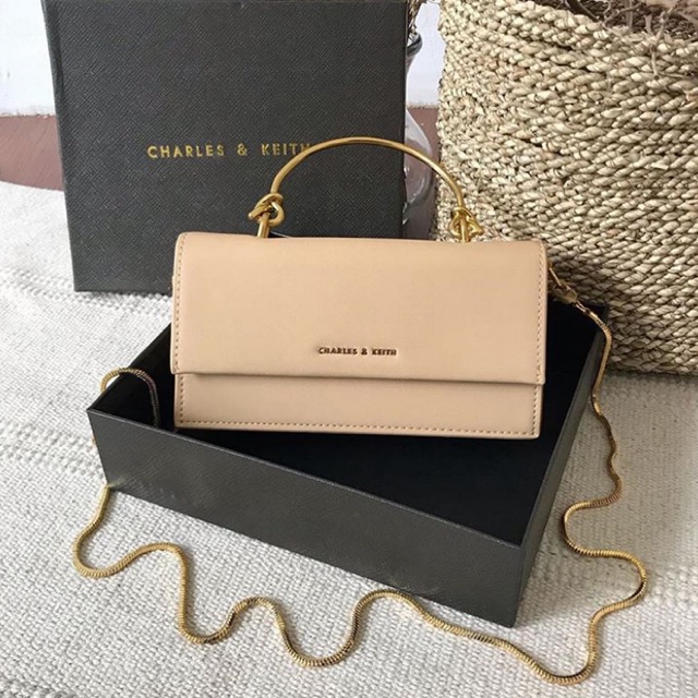 Charles n Keith CK Wallet Handle ORIGINAL