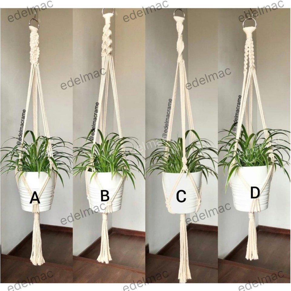 Gantungan Pot | Macrame Pot hanger  | Macrame Pot hanging