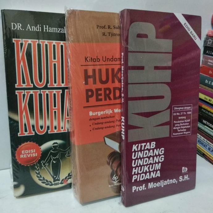 KUHP&KUHAP KUHPERDATA KUHP 3 BUKU