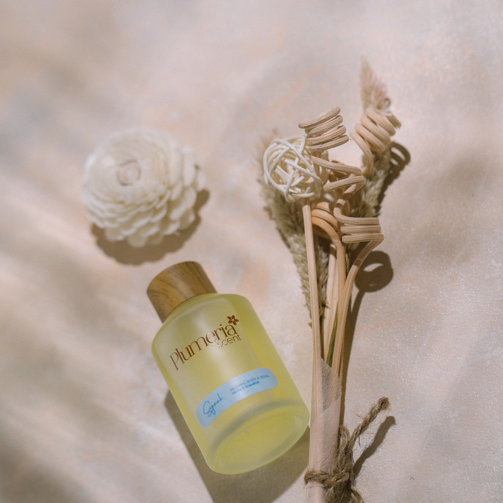Reed Diffuser Plumeria Scent Essential Oil - Sejenak Pengharum Ruangan-2