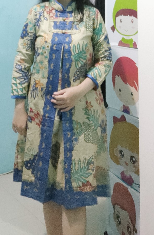 Atasan Dress Batik Wanita Setaman Dsc05813