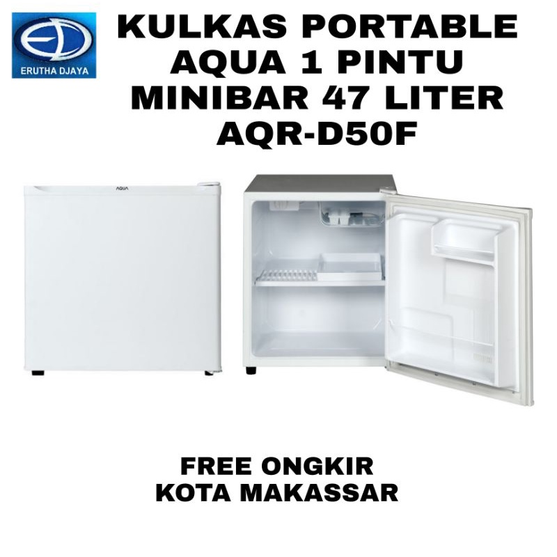 Jual Kulkas Aqua Portable Pintu Minibar L Aqrd F Shopee Indonesia