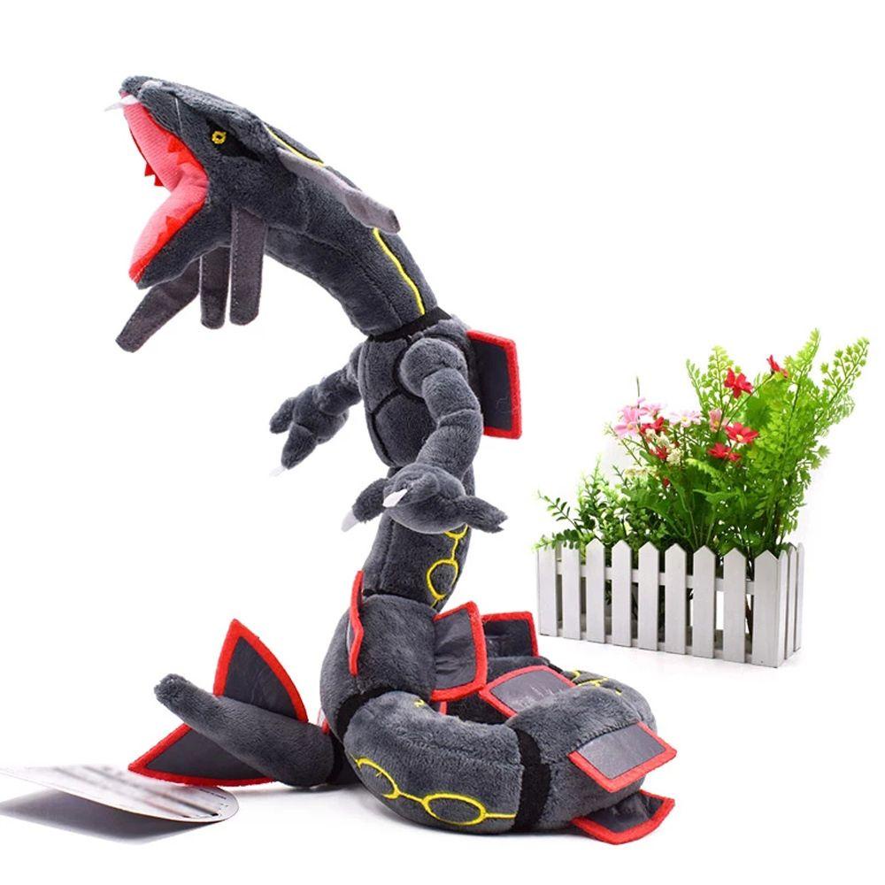 Lanfy Ray Dra Mainan Mewah Hadiah Ulang Tahun Hijau Hitam Pokemon Mainan Angka Boneka Anime Boneka Naga Plush Toy Stuffed Toy