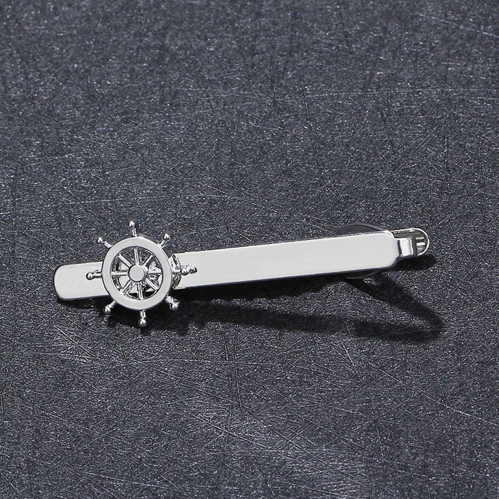 Nickolas1 Rudder Tie Clip Aksesoris Pria Gentleman Gift Tie Pin Pernikahan Berlapis Emas Jepit Klip