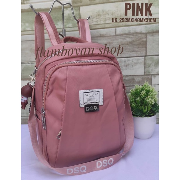 BARU!!!RANSEL FASHION WANITA IMPORT 2IN1 DSQI