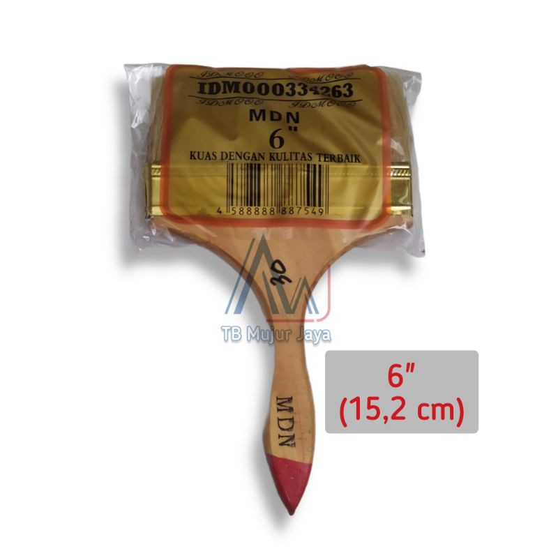 Kuas Cat Tembok 6 inch (15,2 cm) MDN