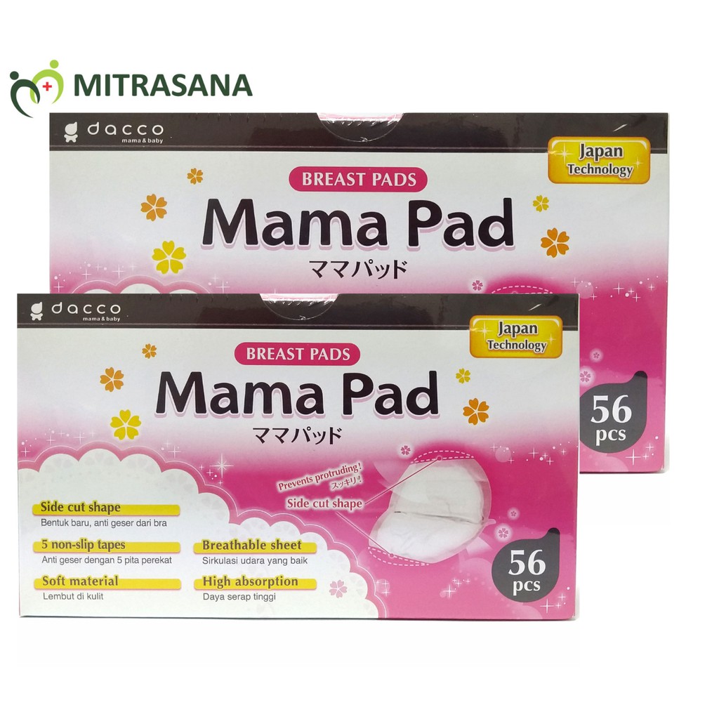 Dacco Mama Pad 3D 56 Pcs - Breastpad