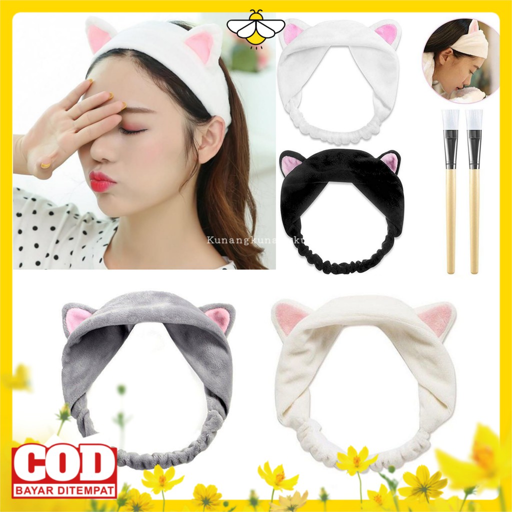 BANDANA MANDI BANDO FACIAL 20GRAM/HEADBAND BANDO MASKER