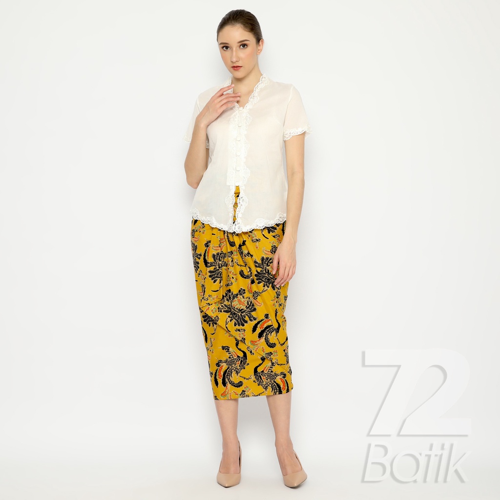 ROK LILIT BATIK Skirt Kebaya Instan Modern Wanita Warna Kuning Hitam Orange Hijau 724996 Cap 72 - Rok Batik Lilit Bawahan Skirt Kamen Kebaya Songket Batik Panjang Plisket Span Instan Jadi Bali Lembaran Premium Modern Untuk Wanita Kondangan