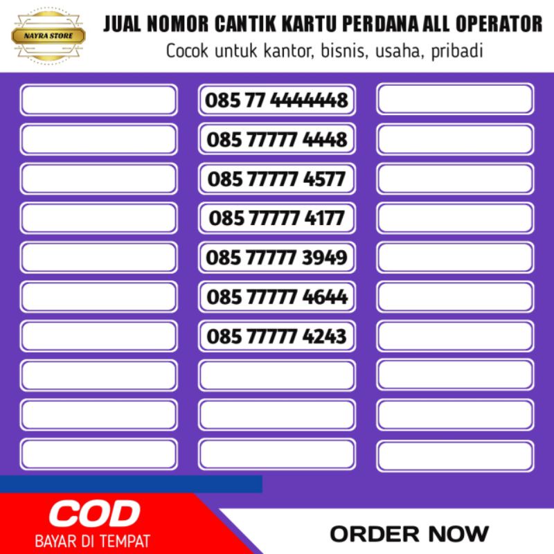 No cantik indosat kartu perdana im3