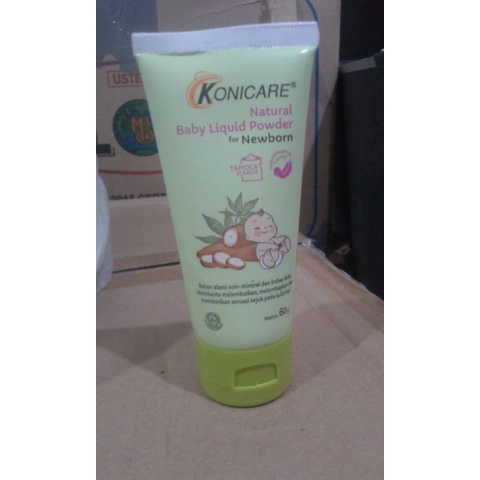 KONICARE NATURAL BABY LIQUID POWDER FOR NEWBORN 60gr