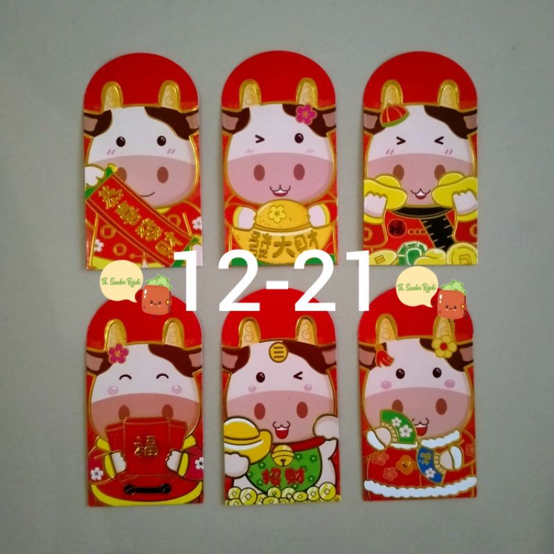 

Angpao Imlek Kerbau 3D