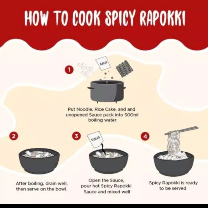 

⭐ COD ⭐ rapokki/spicy rapokki/toppoki/rapokki mujigae